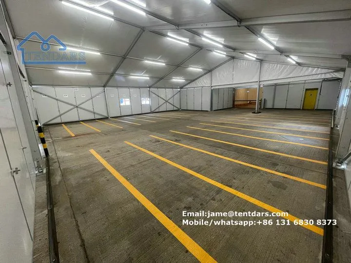 storage marquee tent